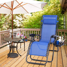 Load image into Gallery viewer, Zero Gravity Chair Cup Holder Clip On Side Tray
