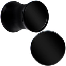 将图片加载到图库查看器，Black UV Acrylic Saddle Plug Set 5mm to 25mm
