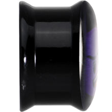 将图片加载到图库查看器，5/8 Licensed Purple Devil emoji Acrylic Double Flare Plug Set
