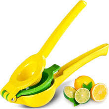 Load image into Gallery viewer, Zulay Metal 2-in-1 Lemon Lime Squeezer
